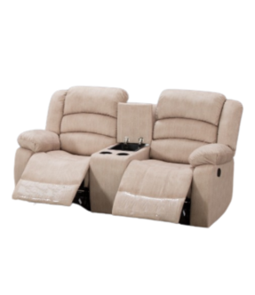 Sofa Tanzanite Loveseat 2 seater  Light Brown